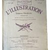 Antique French L'Illustration Le Magazine Journal Universel Hebdomaderie Number 3937 Memorabilia Collector 17 Auot August 1918 / EVE
