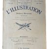 Antique French L'Illustration Le Magazine Journal Universel Hebdomaderie Number 3831 Memorabilia Collector 5 Auot August 1916 / EVE