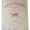 Antique French L'Illustration Le Magazine Journal Universel Hebdomaderie Number 3830 Memorabilia Collector 29 Juillet July 1916 / EVE