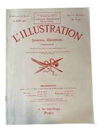 Antique French L’Illustration Le Magazine Journal Universel Hebdomaderie Number 3833 Memorabilia Collector 19 Auot August 1916 / EVE