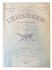 Antique French L’Illustration Le Magazine Journal Universel Hebdomaderie Number 3814 Memorabilia Collector 8 Avril April 1916 / EVE