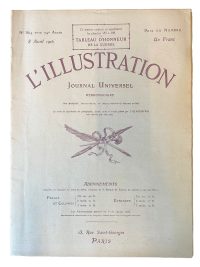 Antique French L’Illustration Le Magazine Journal Universel Hebdomaderie Number 3833 Memorabilia Collector 19 Auot August 1916 / EVE