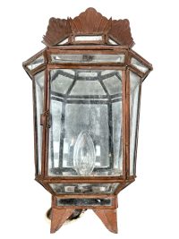Vintage French Electric Lamp Wall Light Fitting Sconce Faux Candle Type Light Lamp Lighting circa 1960-70’s / EVE