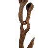 Antique French Large Butcher Meat Kitchen Hanging Hook rustic rural rusty shop display agricultural industrial dungeon c1850-1900's