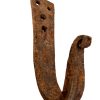 Antique French Large Butcher Meat Kitchen Hanging Hook rustic rural rusty shop display agricultural industrial dungeon c1850-1900's