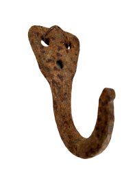Antique French Large Butcher Meat Kitchen Hanging Hook rustic rural rusty shop display agricultural industrial dungeon c1850-1900's