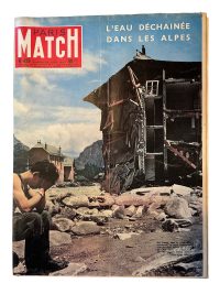 Vintage French Paris Match Le Magazine Journal Number 429 - 29/6/1957 Memorabilia Collector 1957 / EVE