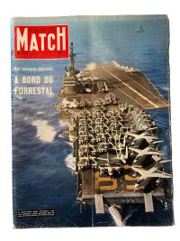 Vintage French Paris Match Le Magazine Journal Number 422 - 11/5/1957 Memorabilia Collector 1957 / EVE