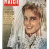 Vintage French Paris Match Le Magazine Journal Number 421 - 4/5/1957 Memorabilia Collector 1957 / EVE