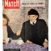 Vintage French Paris Match Le Magazine Journal Number 417 - 6/4/1957 Memorabilia Collector 1957 / EVE