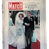 Vintage French Paris Match Le Magazine Journal Number 884 - 19/3/1966 Memorabilia Collector 1966 / EVE