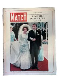 Vintage French Paris Match Le Magazine Journal Number 800 – 8/8/1964 Memorabilia Collector 1964 / EVE