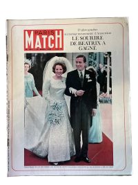 Vintage French Paris Match Le Magazine Journal Number 802 – 22/8/1964 Memorabilia Collector c1964 / EVE