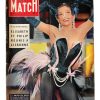 Vintage French Paris Match Le Magazine Journal Number 412 - 2/3/1957 Memorabilia Collector 1957 / EVE
