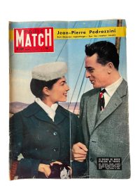 Vintage French Paris Match Le Magazine Journal Number 409 – 9/2/1957 Memorabilia Collector 1957 / EVE 3