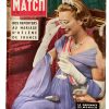 Vintage French Paris Match Le Magazine Journal Number 407 -26/1/1957 Memorabilia Collector 1957 / EVE