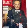 Vintage French Paris Match Le Magazine Journal Number 341 - 22/10/1955 Memorabilia Collector 1955 / EVE