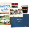 Vintage German Saab 99 Owner's Handbook Car Manual Collection Catalogue Badge Guide circa 1970-90's