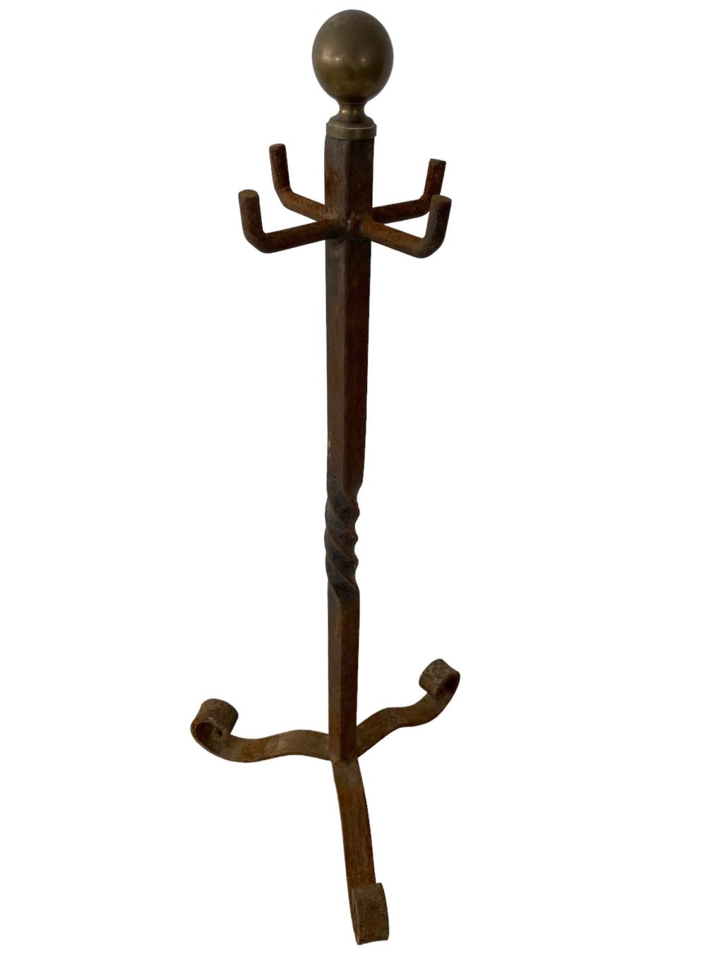 Vintage French Iron Fireplace Tools Hanger Stand Fire Display Tool circa 1960-70’s / EVE