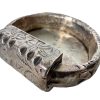 Vintage African Silver Metal Bracelet Adapted Bangle Trinket Pot Dish Large Tribal Jewellery Jewelry c1980-90's / EVE