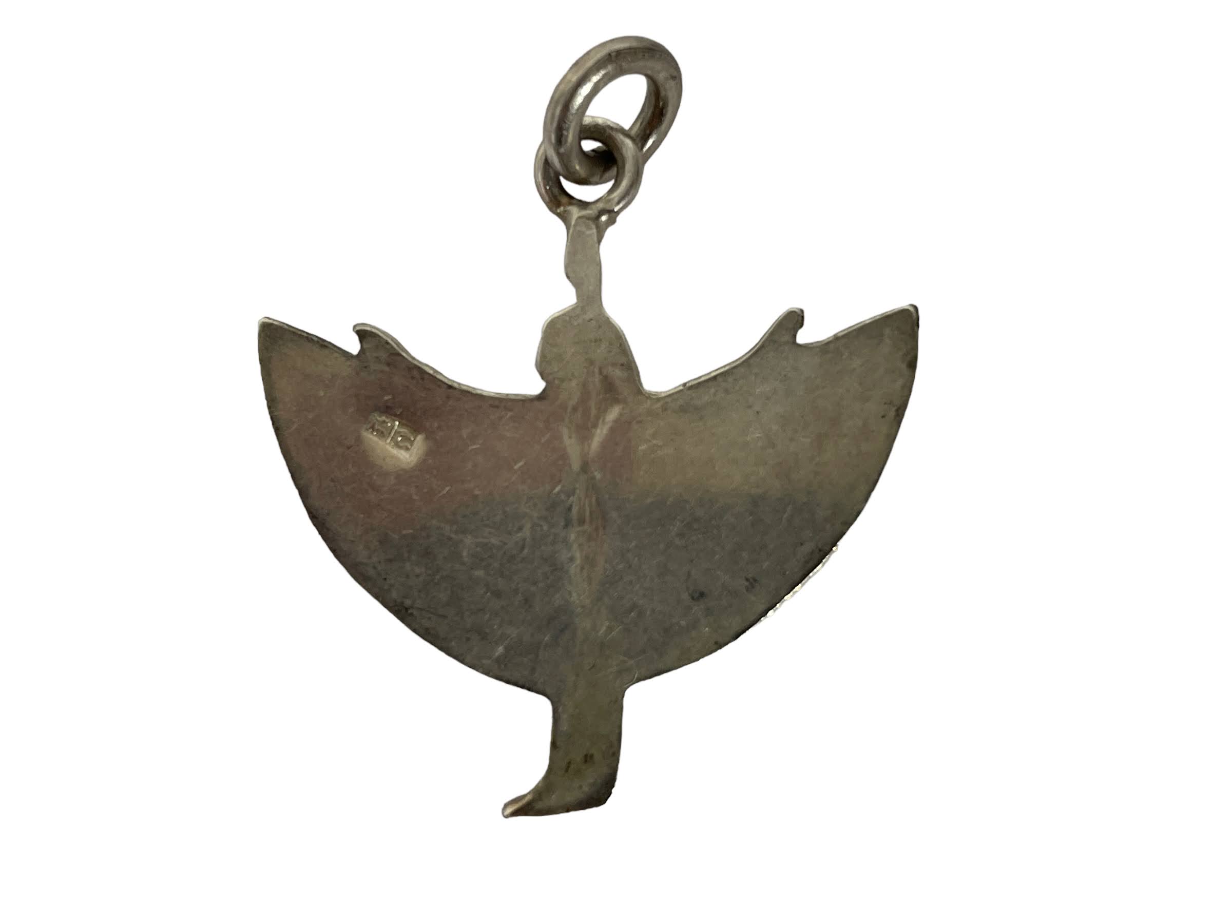 Vintage Egyptian Goddess Isis Wings Charm Pendant Jewellery Necklace Hanger Charm 1980’s 2 Vintage Egyptian Goddess Isis Wings Charm Pendant Jewellery Necklace Hanger Charm 1980's - Image 2
