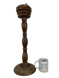 Alternative view of Ashtray Vintage French Traditional Worn Weathered Stand Plinth Rest Plinth Tabouret Damaged Needs Repair Refurbishment c1960-70's