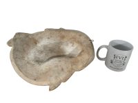 Alternative view of Vintage French Crying Lady Wall Hanging Plaster Bust Head Ornament Figurine Display Decorative Regency Style circa 1920-30's