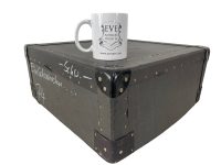 Alternative view of Vintage German Studded Thick Card Movie Film Cinema Storage Safety Box Paperwork Valuables Knick Knacks Case Display circa 1970-80's / EVE