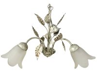 Vintage French Tole Style Hanging Pendant Light For Refurbishment Lampshade Lamp Metal Period Lighting Prop c1990's