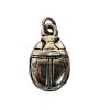Vintage Egyptian Scarab Beetle Charm Pendant Jewellery Necklace Hanger Charm 1980's