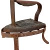 Antique French Iron On Stand Ironing Press Pressing Prop Kitchen Display c1900's