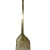 Antique Brass French Crepe Pancake Galette Bread Oven Scoop Spatula Cooking Baking circa 1910's / EVE