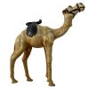 Vintage Tunisian Large Leather Souvenir Camel Ornament Figurine Gift circa 1980-90's / EVE