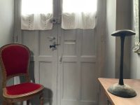 Antique French Wood Wooden Hat Wig Stand Rest Decor Design Shop Commercial Retail Window Display c1910's / EVE