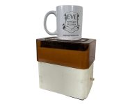 Alternative view of Vintage French Terrailion Retro Orange Kitchen Scale Weighing Measuring circa 1970-80's