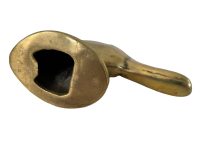 Alternative view of Vintage French Brass Duck Head Shaped Metal Bottle Cap Top Opener Bar Decor Display Beer circa 1970-80's