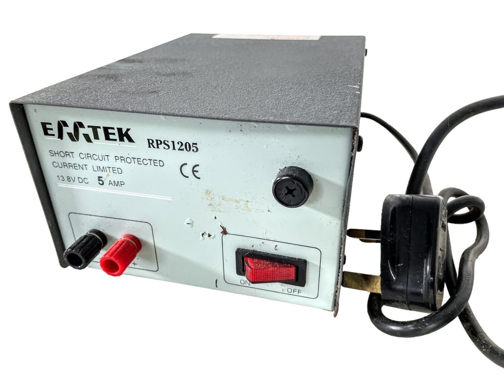 Vintage Emtek RPS1205 Power Supply Unit PSU For CB Radio Car Radio Or Similar Citizens Band circa 1980’s