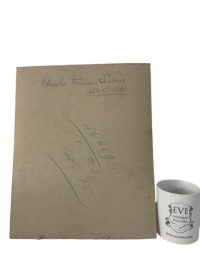 Alternative view of Antique French Officer Uniform Services Military Photo Portrait Charles Francois Lebosse circa 1900's