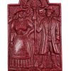 Vintage German Octoberfest Ein Frohes Fest Festival Decorative Wax Plaque c1981