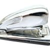 Vintage Spanish Petrus Silver Metal Stapler Staple Desktop Boxed Prop circa 1970-80's