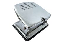 Vintage Spanish Petrus Silver Metal Hole Punch Desktop Prop circa 1970-80's