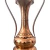 Vintage French Villedieu Copper Handled Vase Trophy Display Pot circa 1960-70's