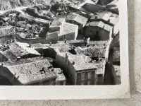 Alternative view of Vintage French Aerial Photo Print Carcassone Medieval Walled City Architecture Lapie Collection 17 Framing Display Photo c1950's