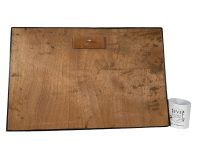 Alternative view of Vintage Indian Carabane "To Make" Tents Trees Woodland Painting Acrylic Scenic Woodland Card On Board c1977