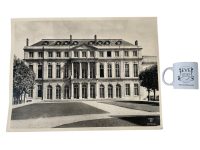 Alternative view of Vintage French Print Hotel De Rohan Architecture Scolatheque Collection 32 Cliche Pierre Fages Framing Display Photo Prints c1950's