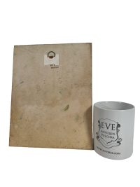 Alternative view of Vintage French Normandy Countryside Seaside Town Coast "On The Rocks" Oil Painting On Board Wall Decor Decoration c1960-70's