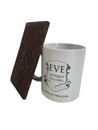 Alternative view of Antique French Small Tiny Woman Girl "The Red Dress" Oil Painting On Wood Board Wall Decor Decoration c1900's