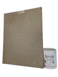 Alternative view of Vintage French Bird On Branch Study Acrylic Painting On Card Nieve Folk Art Picture Wall Hanging Art c1960-70's