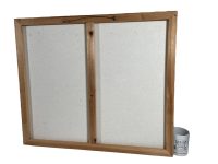 Alternative view of Vintage French Seaside Fishing Sailing Boat Barge Painting Acrylic Skyline Scenic Harbour On Canvas France circa 1980's