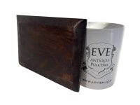 Alternative view of Antique French Lighthouse Sailing Boats "Beacon" Oil Painting On Wood Board Wall Decor Decoration c1910's